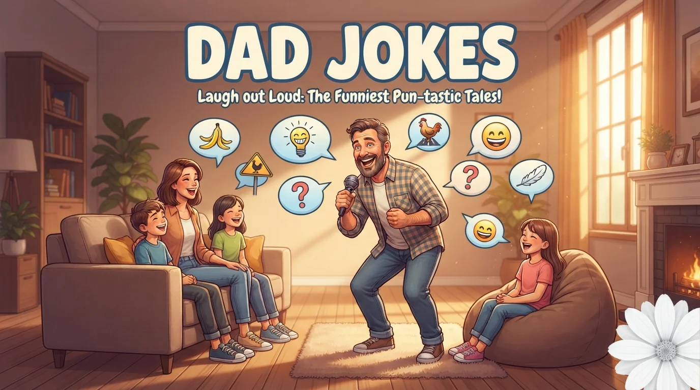 Uncontrollable dad jokes with jokes generator