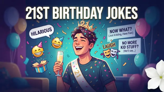 21st birthday jokes with joke generator