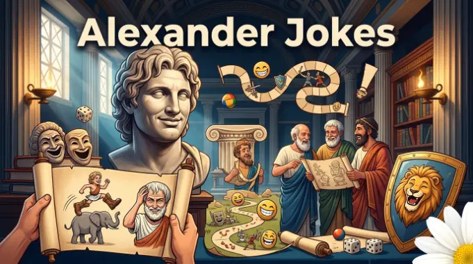Alexander jokes with jokes generator