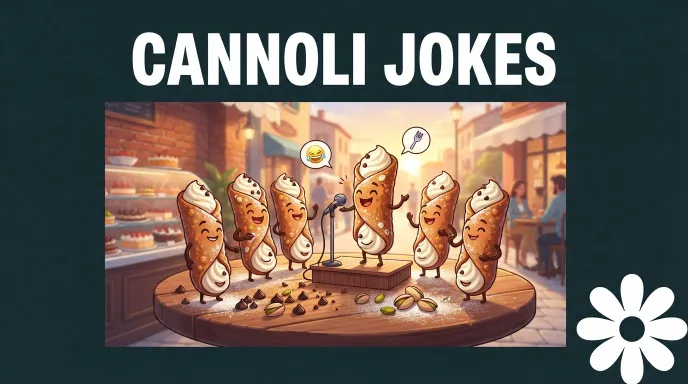 Hilarious cannoli jokes with jokes generator