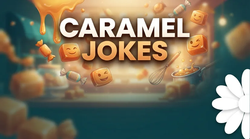Hilarious caramel jokes with jokes generator