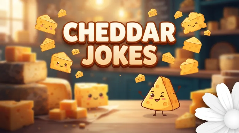 Hilarious cheddar jokes with jokes generator