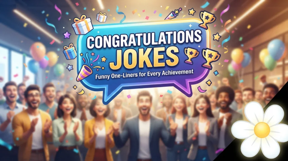 Hilarious congratulations jokes with jokes generator