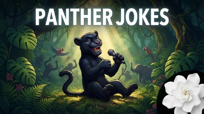 Hilarious panther jokes with jokes generator